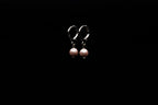 6mm Pink Seashell Pearl Earring
