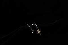 Farasha Iradescent Blue Freshwater Pearl Bracelet (Mother of Pearl Butterfly)