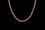 6mm Pink Seashell Pearl Necklace