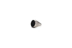 Black Enamel Oval Ring