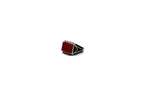 Rectangle Aqeeq Ring