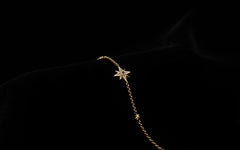 Celeste-e-Polaris North Star Bracelet (18K Gold Plated)