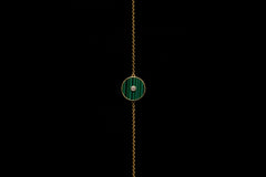 Round Malachite Bracelet
