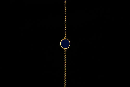 Round Lapis Lazuli Bracelet