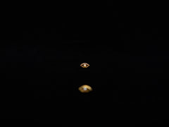 Pearl Evil Eye Earring