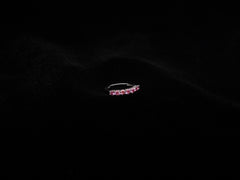 Multi Stoned Moissanite Ring (Pink)