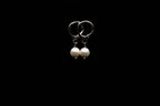 6mm White Seashell Pearl Earring
