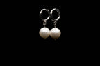 10mm White Seashell Pearl Earring