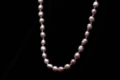 9mm Light Pink Freshwater Pearl Necklace