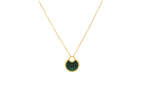Round Malachite Necklace