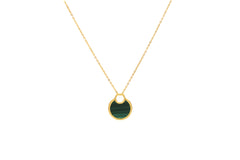 Round Malachite Necklace