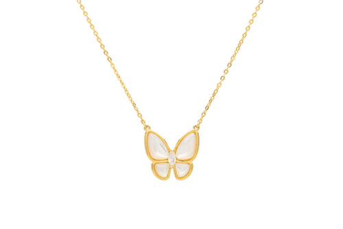 Farasha Mother of Pearl Necklace
