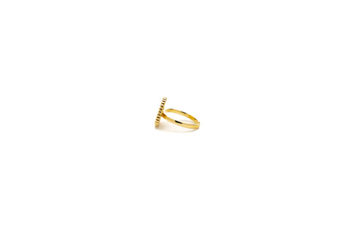 Round Lapis Lazuli Ring