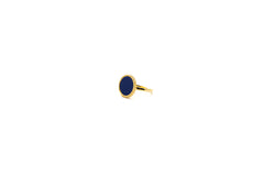 Round Lapis Lazuli Ring