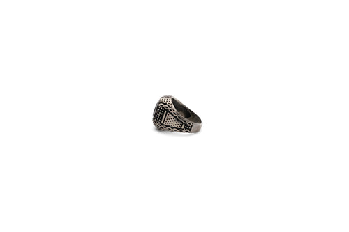 Blue Stone Round Ring