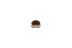 Rectangle Aqeeq Ring