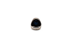 Large Multi-Stone Blue Stone Ring