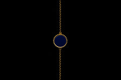 Round Lapis Lazuli Bracelet