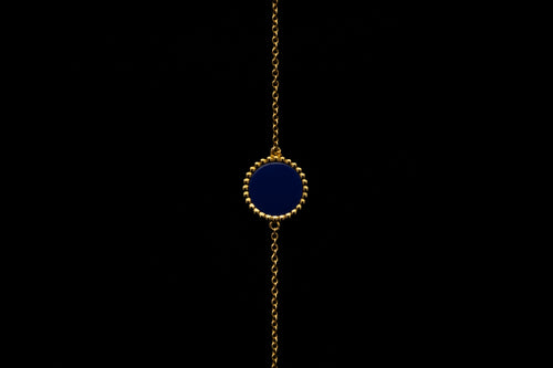 Round Lapis Lazuli Bracelet